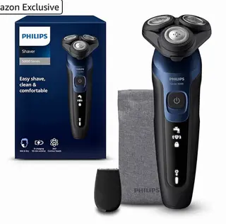 Philips Series 5000 Men's Wet/Dry 3-Head Rotary Shaver LED + Trimmer