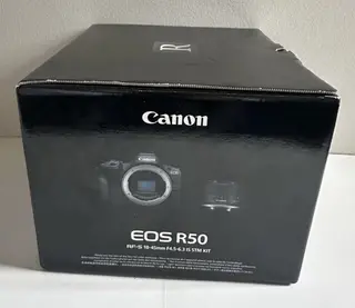 Canon EOS R50 Mirrorless Camera w/ RF-S 18-45mm Lens IS STM KIT - Brand NEW
