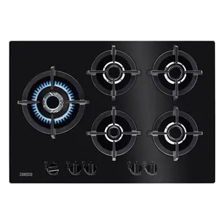 Zanussi Built-in Gas Hob 5 Burners 75 cm Black
