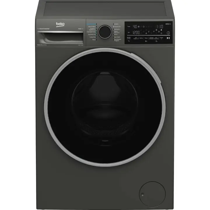 غسالة بيكو تحميل أمامي انفرتر 12 كجم رمادي BWD12840MCI.