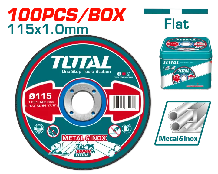 طقم حجر 4.5×1 عدد 100 قطعة, TAC210115100