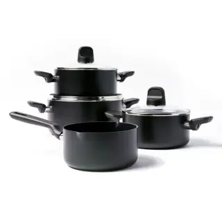 GreenPan Memphis 4 Pieces Aluminium Non-Stick Cookware Set