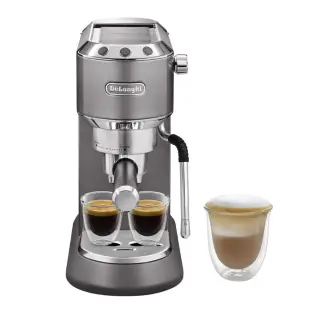 De'Longhi Dedica Arte Espresso Coffee Machine - 1 Liter - 1350 Watt - Grey - EC885.GY
