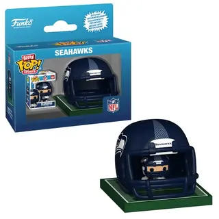 NFL Seattle Seahawks Bitty POP! Helmet and Player Funko POP! Vinyl NEW