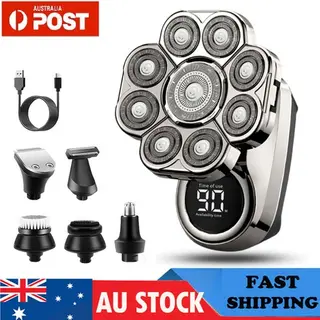 New Bawldy Shaver Pro, Bawldy Pro, 9D Floating Head Shaver for Bald Men AU