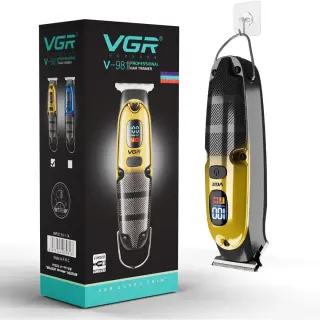 VGR Rechargeable Hair Clipper - Gold - V-981