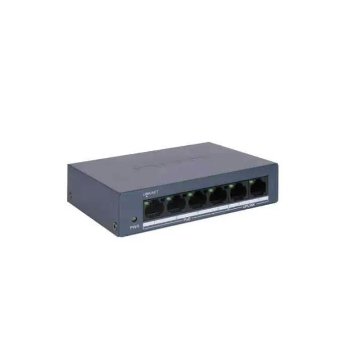Hikvision 4-Port Fast Ethernet PoE Switch DS-3E0106MP-E/M