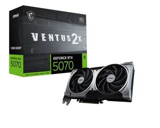 MSI GeForce RTX 5070 12G VENTUS 2X OC Graphics Card