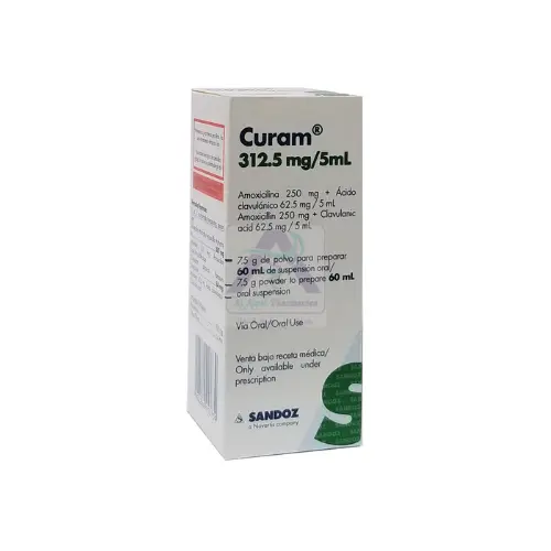 CURAM 312.5MG/5ML PWD SUSPENSION 60ML