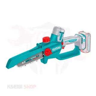 منشار تقطيع شجر بطارية 6 بوصة 2 بطارية وشاحن TOTAL موديل TGSLI20662