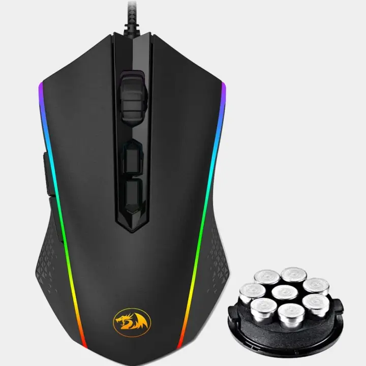 Redragon M710 MEMEANLION CHROMA 10,000 DPI 8 Button Programmable HighEnd Gaming Mouse