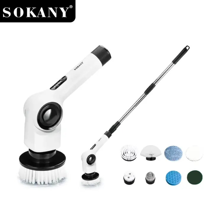 SK-13058 25W فرشه تنظيف اسطح شحن 8*1 سوكانى