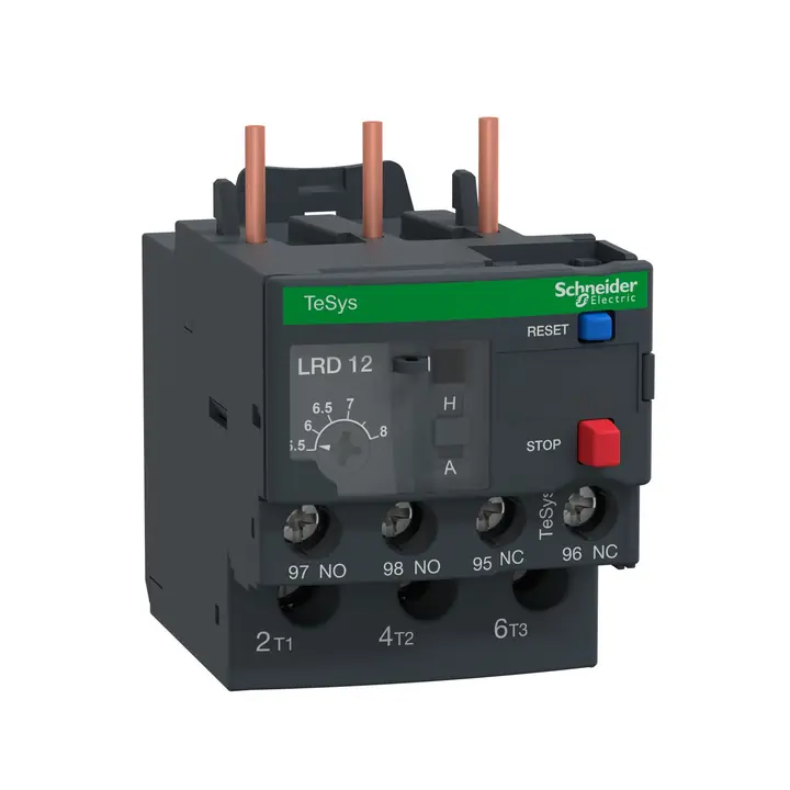 Schneider LRD12 | Thermal overload relay, TeSys LRD, 5.5…8 A, class 10A