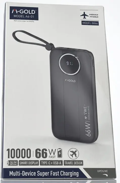 M-GOLD MP08 Power Bank 10000mAh