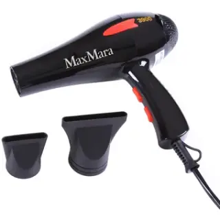 استشوار ماكس مارا برو، 2000 وات، أسود, MX-3900