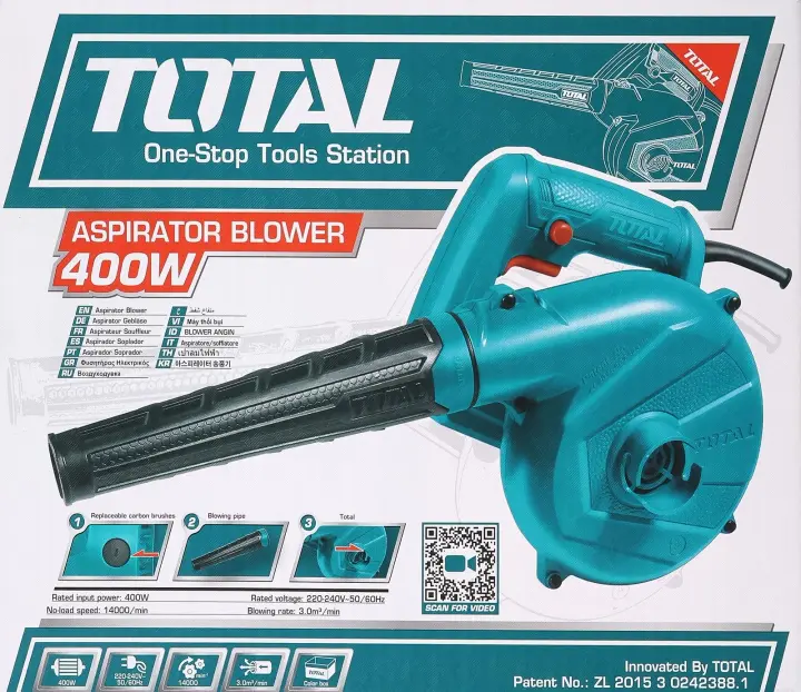 بلاور 400 وات توتال ( شكل جديد ) TB4036