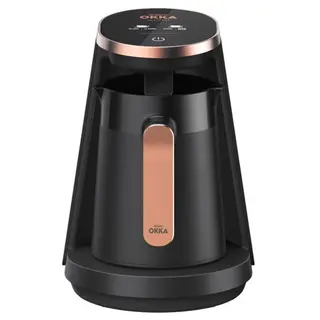 Okka Minio Turkish Coffee Machine Till 4 Cups - Black*Copper - Ok0050/04 0282