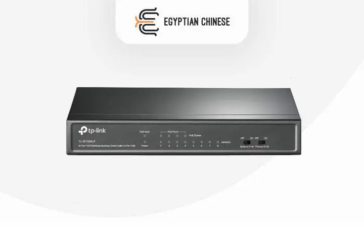 TP-Link TL-SF1008LP, 8-Port Fast Ethernet PoE Switch