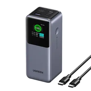 UGREEN Power Bank 20000mAh 130W Fast Charging - Gray