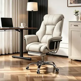 Executive Office Chair Ergonomic Gaming Chair Computer Chair with Foot Rest