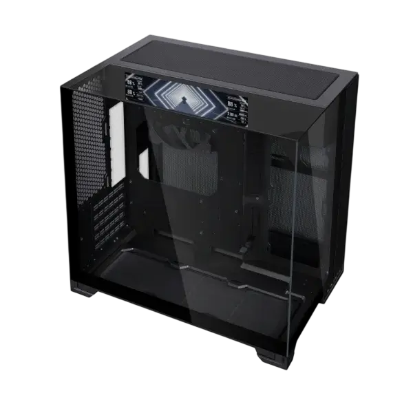 LIAN LI O11 VISION M DIGITAL BLACK GAMING CASE