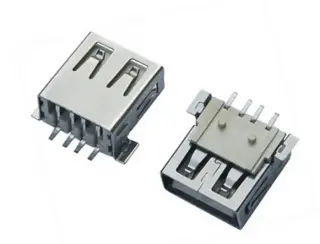 Female USB Connector Type (A) SMD
