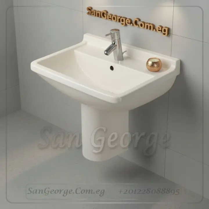 Starck 3 حوض حمام معلق شتارك3 من ديورافيت pergmon b-55