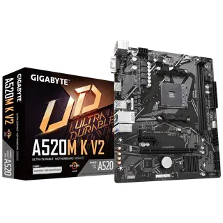 GIGABYTE A520M K V2 Ultra Durable AMD AM4 Motherboard