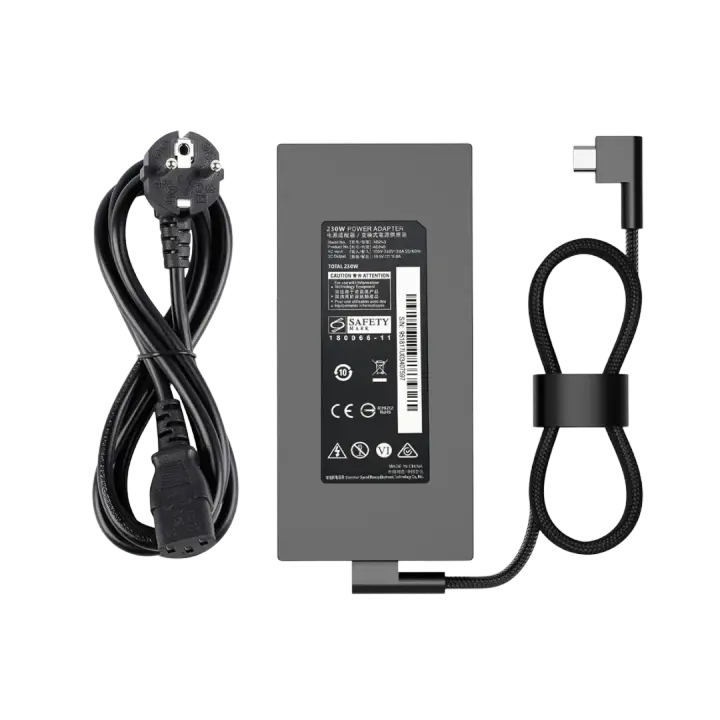 شاحن ريزر بليد أصلي 230 واط, 19.5V 11.8A, Type 3-Pin, Genuine Razer Blade Charger, رقم القطعة RC30-024801