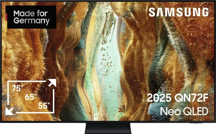 Samsung Neo QLED 65 Zoll TV Fernseher GQ65QN72FATXZG USB Recording 4K HDR