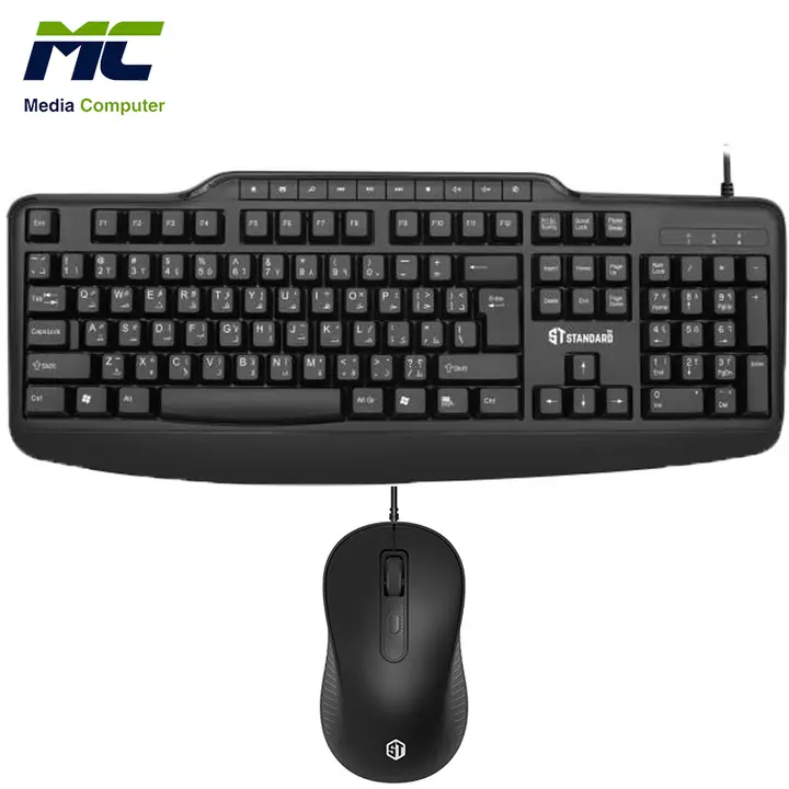 Keyboard & Mouse Combo KC-6000, Standard