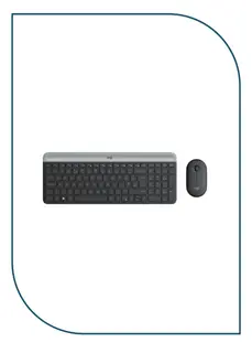Logitech MK470 Slim Wireless Keyboard and Mouse Combo, GRAPHITE, ARA (102), 2.4GHZ, INTNL (920-010069)