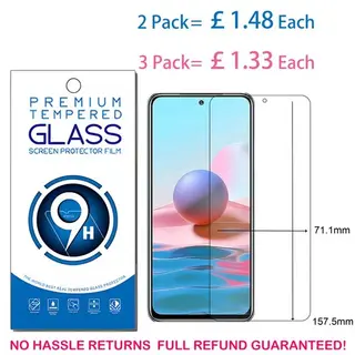 Xiaomi Redmi Note 14 Tempered Glass Screen Protector - Ultra Clear Quality