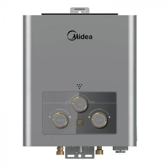 Midea Gas Water Heater 6 Liter Gas Tank - MGWH06-12MZLEG-S