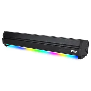 سبيكر كيسونلي سوند بار Kisonli LED-802 Speaker Powerful and clear stereo sound - 10W power - RGB lighting - Supports TF card and USB playback - Playback time up to 5 hours - 1500mAh battery