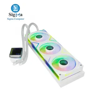 XPG LEVANTE II 360 ARGB Liquid CPU Cooler - White