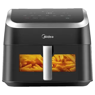 Midea Digital Air Fryer 9 Liter - 2200 Watt With HeatXpress Technology - Black - MFCY85WK