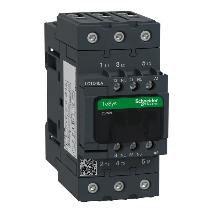 Schneider LC1D40AF7 | TeSys D contactor, 3P(3 NO), AC-3, <= 440 V 40 A, 110 V AC 50/60 Hz coil