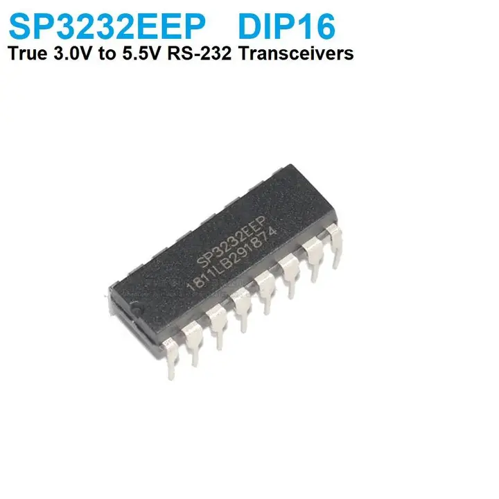 SP3232EEP True 3.0V to 5.5V RS-232 Transceiver DIP16