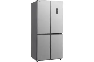 LG 502 Liter No Frost 4 Door Refrigerator GCFB48FPLAM Bottom Freezer Digital Inverter, Silver
