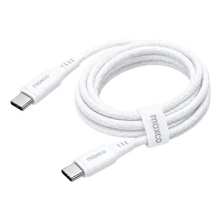 Maxco Cable Tybe-C, Tybe-C 240W 150CM White-(MS15CC)-White