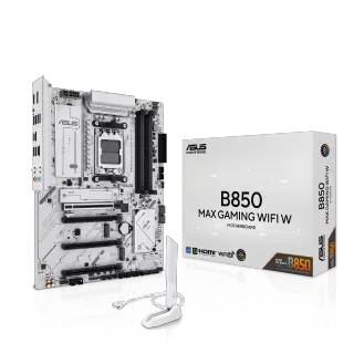 Motherboard ASUS B850 MAX GAMING WIFI White