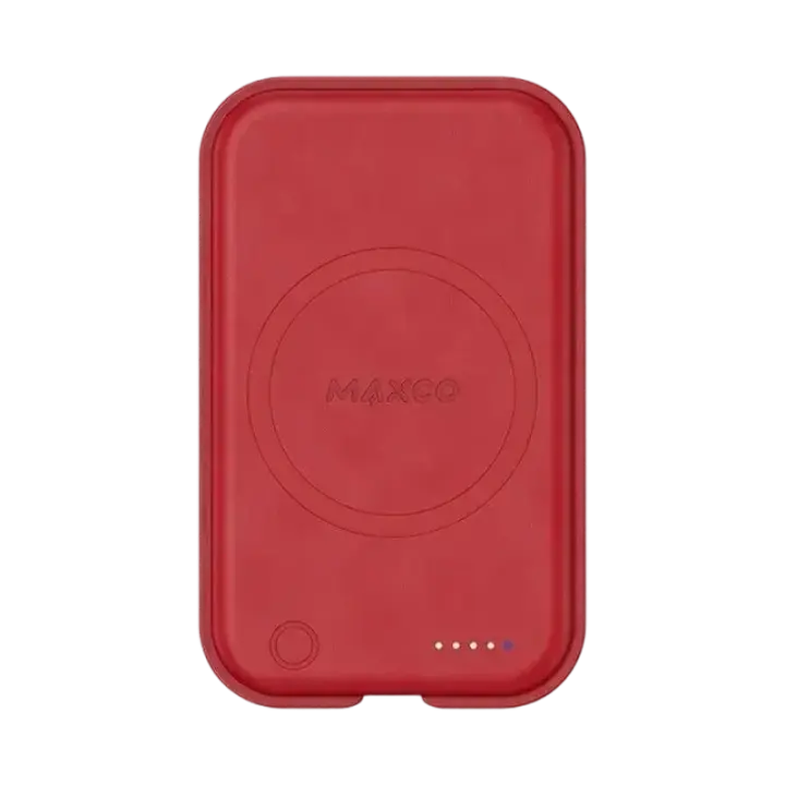 MAXCO POWER BANK FUTURE MAGNETIC 5000MAH RED MP26