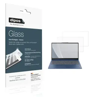 2x Screen Protector for Lenovo IdeaPad Slim 3 15.6 Zoll matte Flexible Glass 9H
