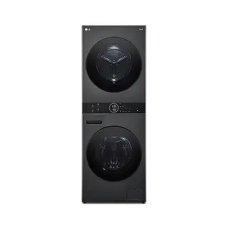 LG Wash Tower Turbo Wash 13kg Washing Machine Front Loading - With 10kg Dryer - Black - FWT1310PB1
