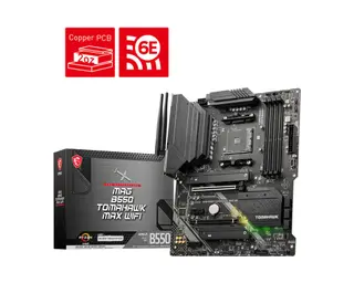 MSI MAG B550 TOMAHAWK MAX WIFI AM4 ATX Motherboard