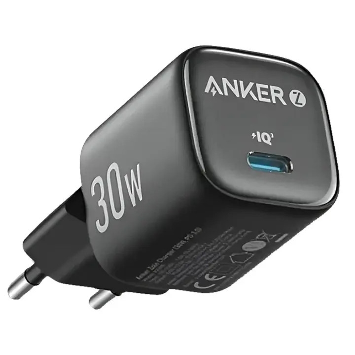 ANKER Zolo A2698 30W GaN USB-C Fast Charger (Egyptian Plug)