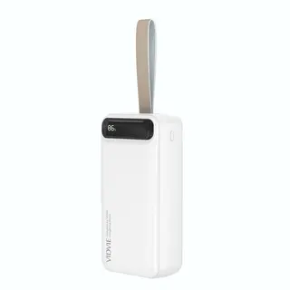 VIDVIE PB764 Power Bank 30000 mAh Digital Display USB PD 22.5W Fast Charging Portable Mobile Battery Phone Powerbank With Light