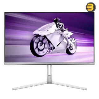 PHILIPS Evnia 27M2N8500 26.5 inch QHD OLED Gaming Monitor, 360 Hz, 0.03 ms, HDR400, FreeSync. Prem., G-Sync comp. (2560x1440, 2x HDMI 2.1, 1x DP 1.4, USB Hub) white - 27M2N8500