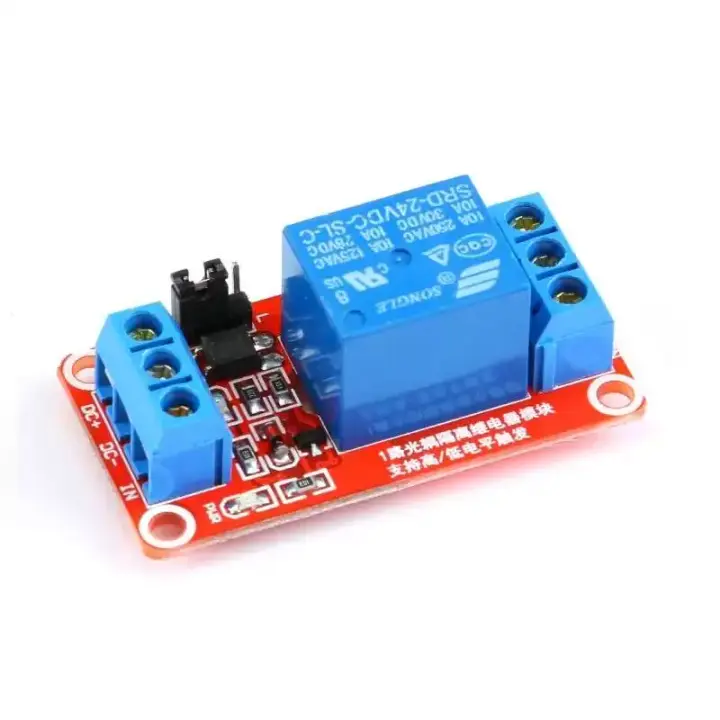 Relay Module (1 Channel) 24V High/Low Level Trigger